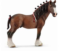 Фигурка - Жеребец Клайдсдейл (Schleich, 13808k) - миниатюра
